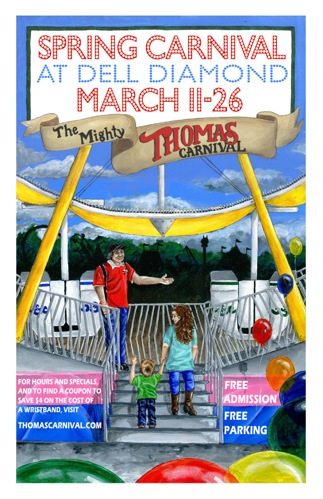 Thomas Carnival Dell Diamond Round Rock, TX Rides