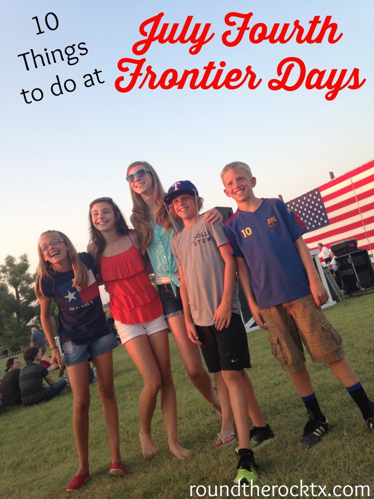 10 Things to do at July Fourth Frontier Days Round Rock, TX