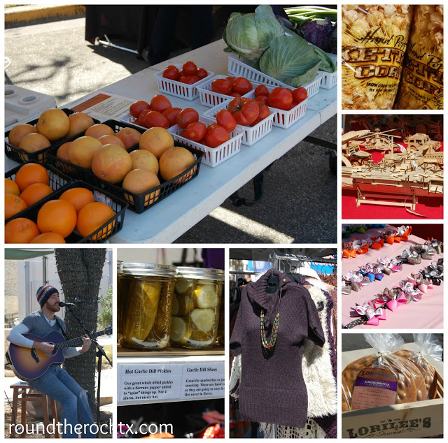 ROund Rock Market Days collage