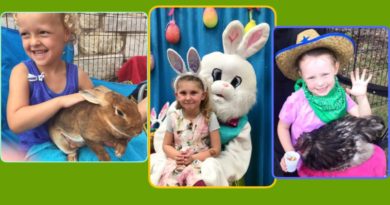 Easter Bunny Fun and Petting Zoo at Kaleidoscope Toys