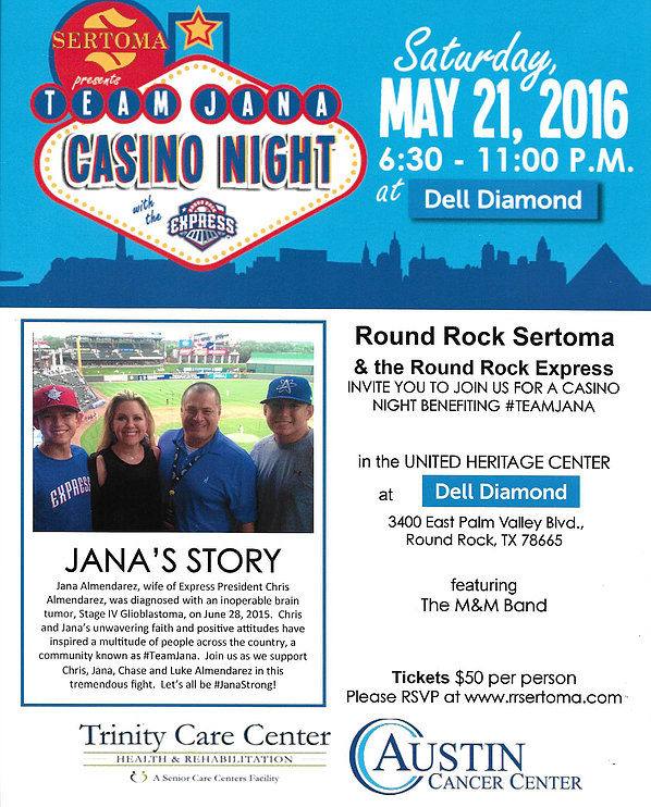 Round Rock Sertoma Team Jana Casino Night