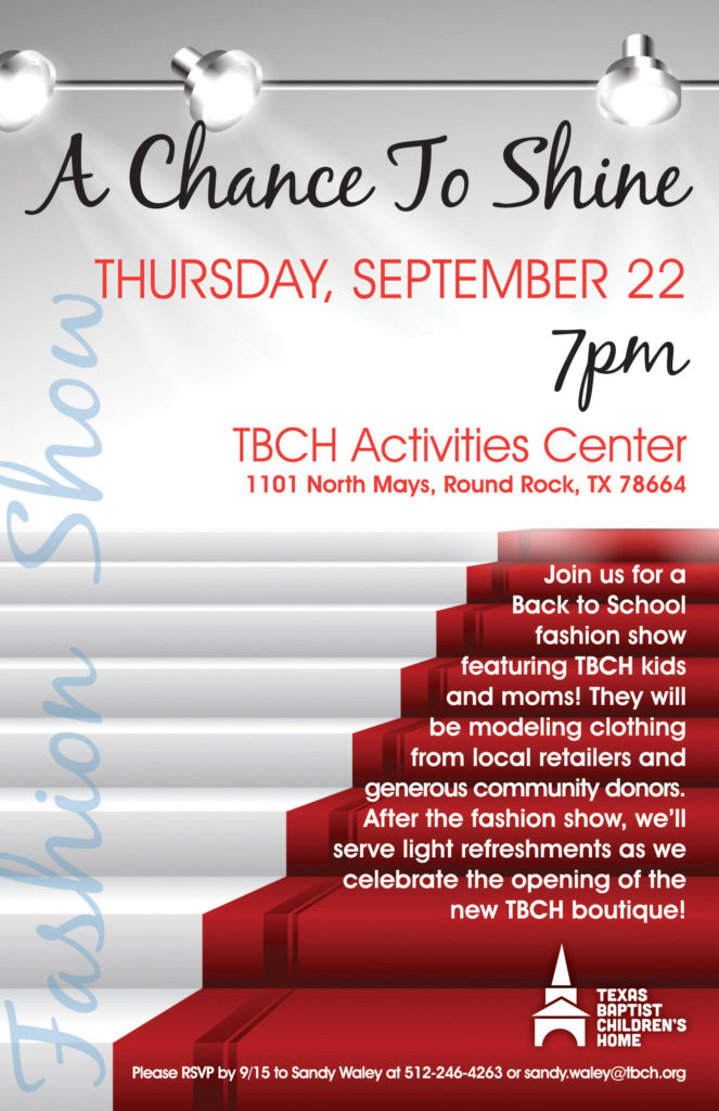 TBCH Back to School Fashion Show