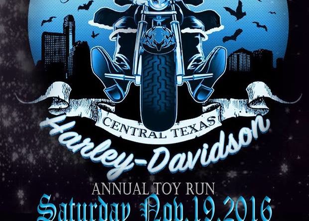 RRPD Operation Blue Santa Toy Run at Central Texas Harley Davidson