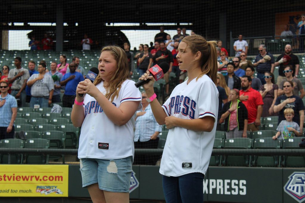 Round Rock Express National Anthem Auditions