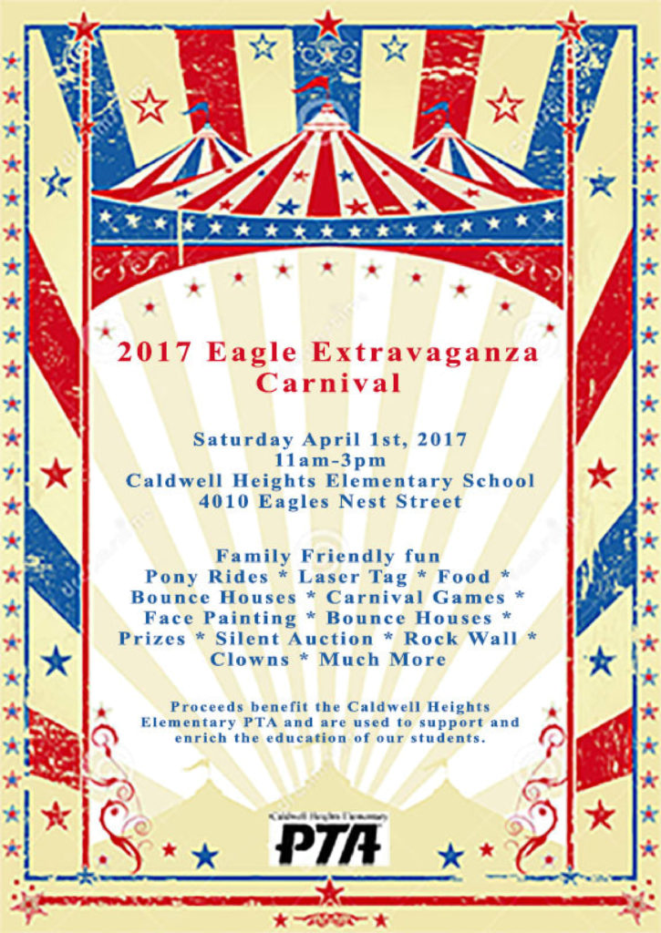 Caldwell Heights Elementary 2017 Eagle Extravaganza Carnival