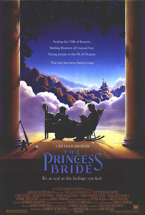 The Princess Bride Movie Poster 2" X 3" Fridge Locker Magnet. 