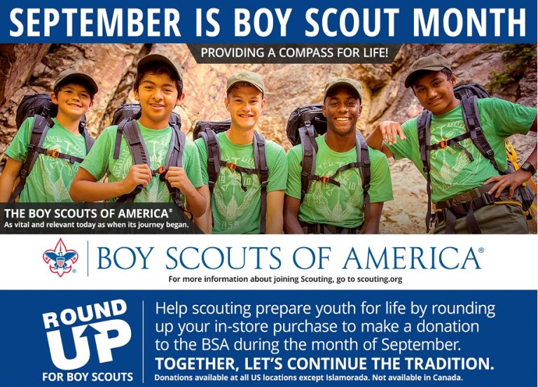 Bass Pro Shops Celebrates Boy Scouts of America Month September 2018