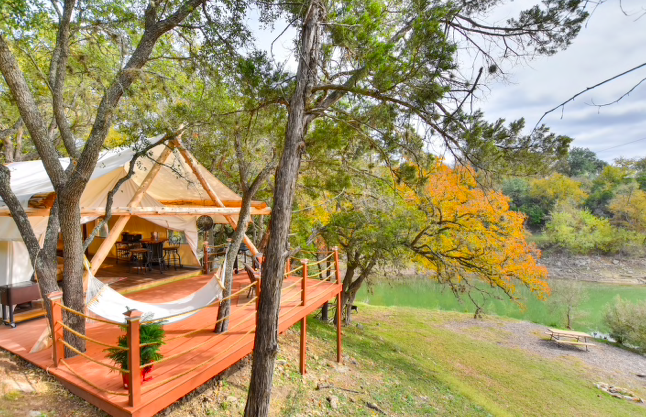 Glamping Spots in the Texas Hill Country