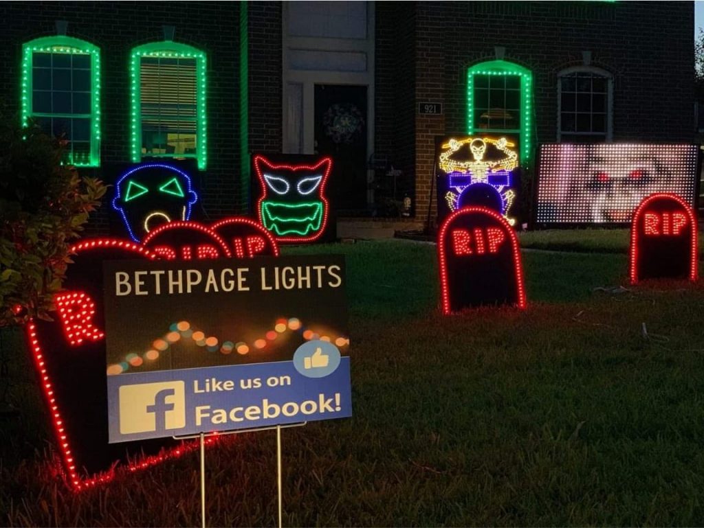 Halloween Homes & Light Shows in Round Rock Round The Rock