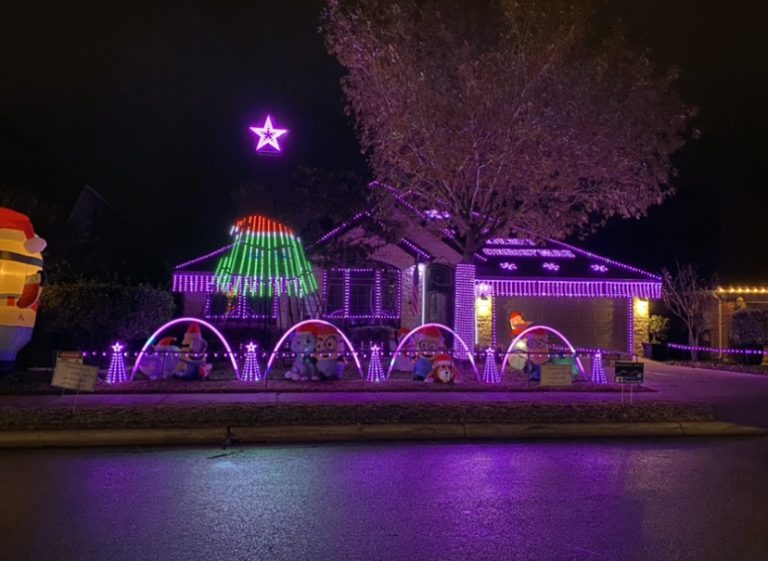 Round Rock Holiday Lights Trail Round the Rock