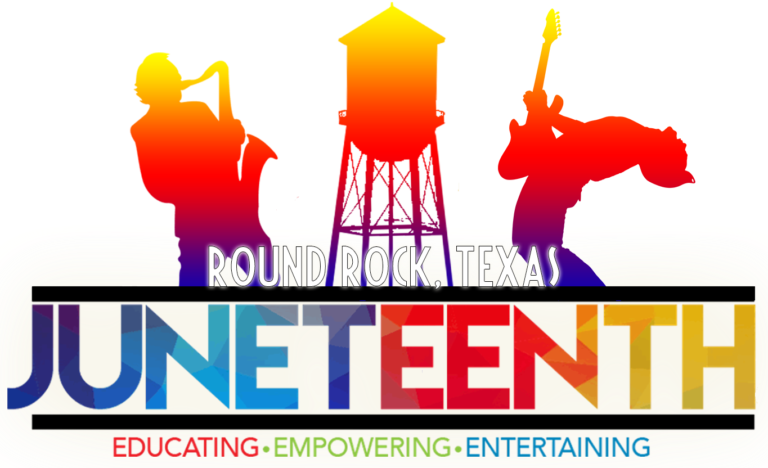This image has an empty alt attribute; its file name is Juneteenth-2019-Logo-1-768x468-1.png