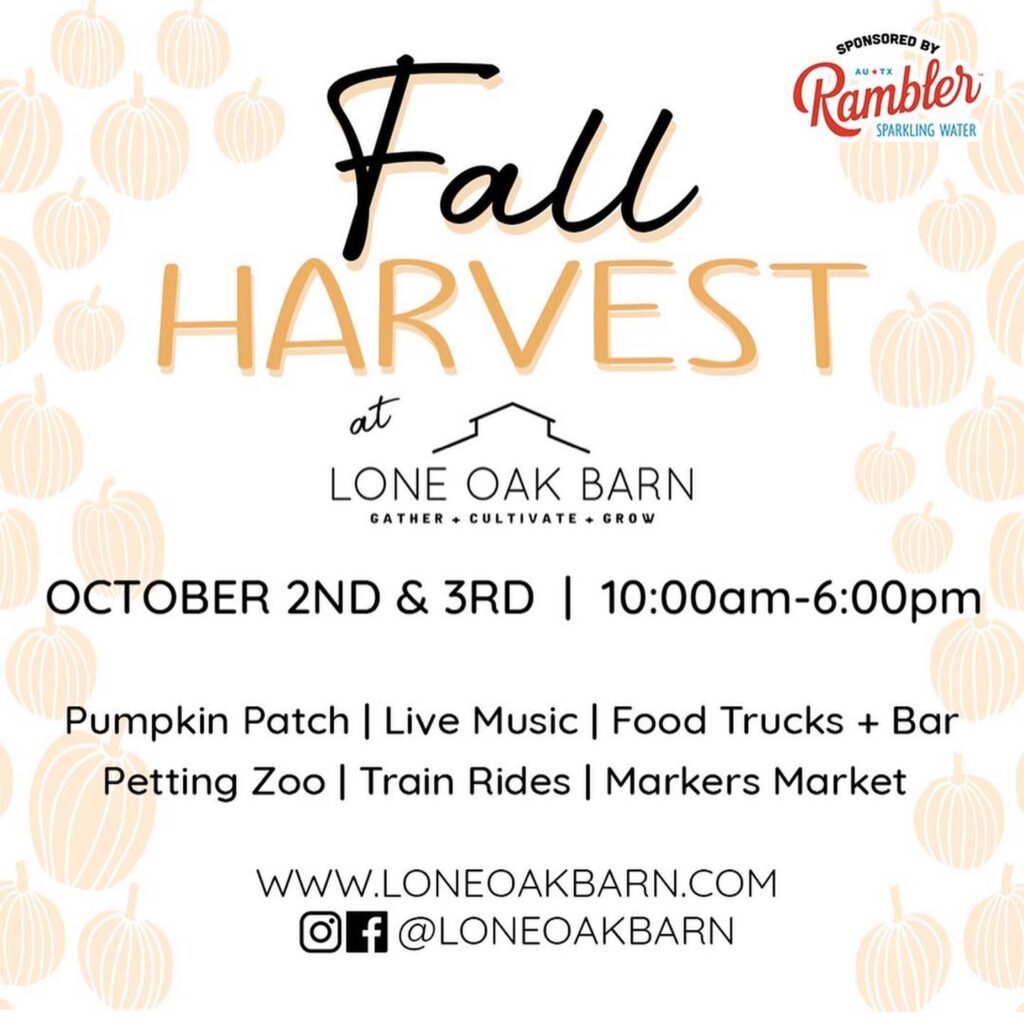 Lone Oak Barn Fall Harvest