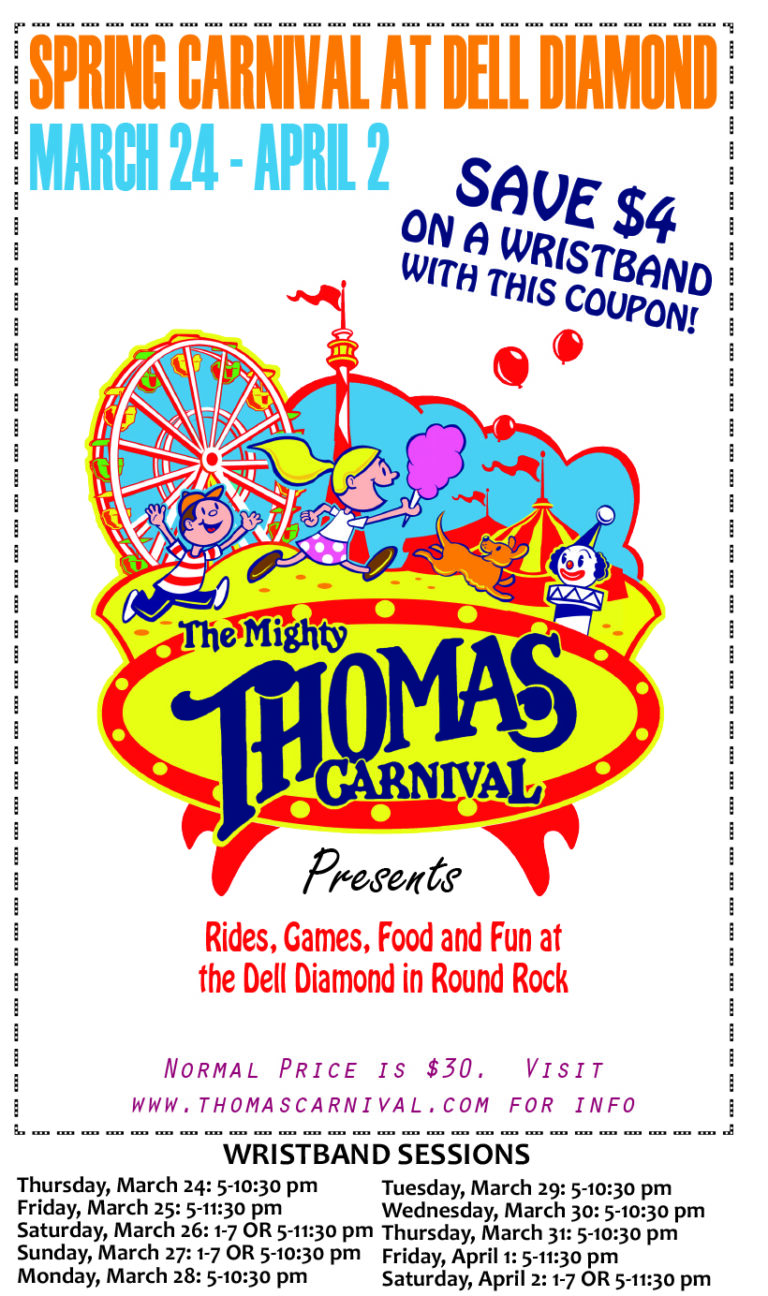 Spring Carnival at Dell Diamond Round The Rock