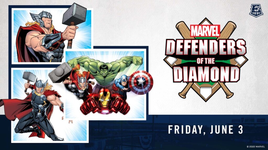 Northwest Arkansas Naturals Marvel's Defenders of the Diamond New