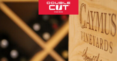 Double Cut Steak House Hosts Caymus Wine Dinner