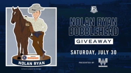 Nolan Ryan Bobblehead Giveaway - Round The Rock