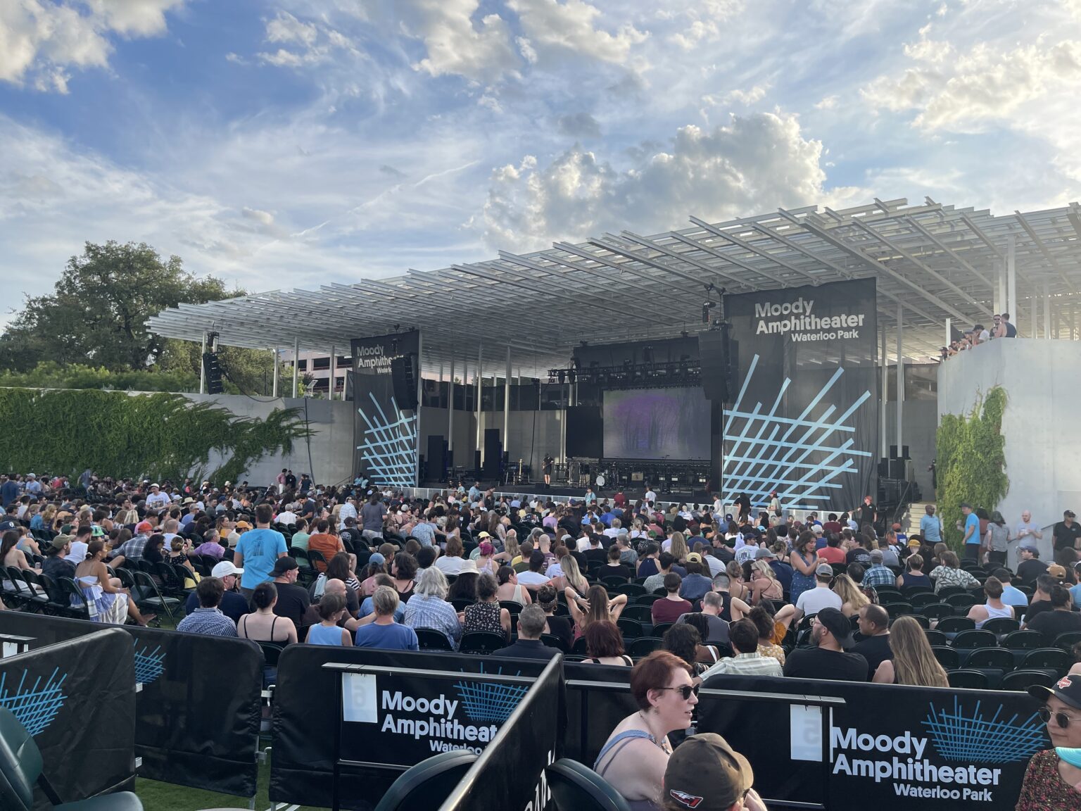 Visting Austin's Moody Amphitheater - Round the Rock