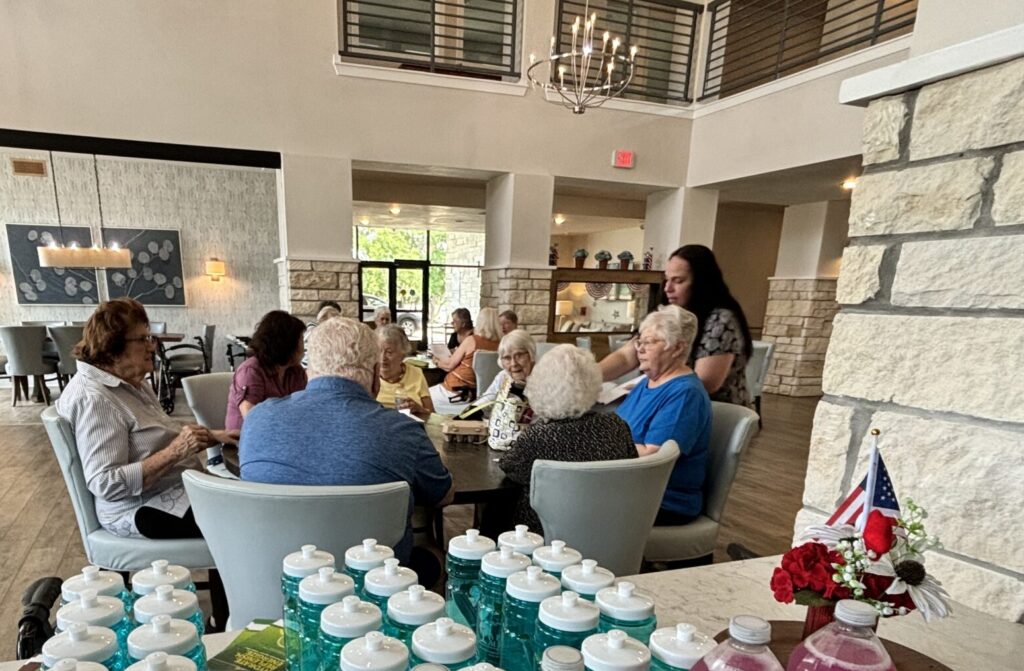 Stacey Eisenberg at a senior event