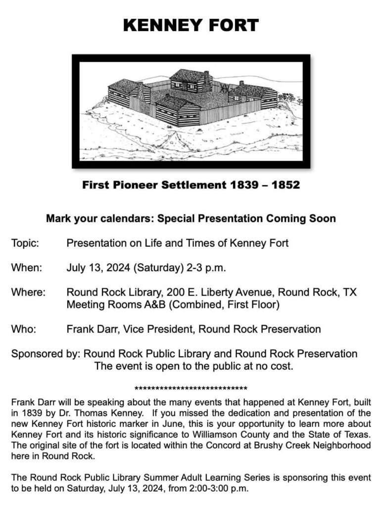 RR Preservation presentation flyer