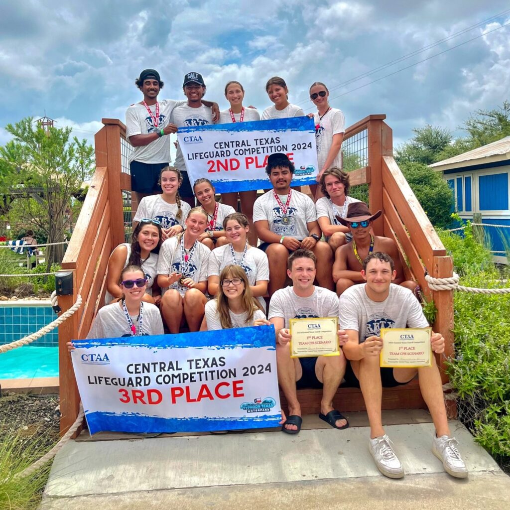 Image of the two winning teams from Round Rock Parks & Recreation