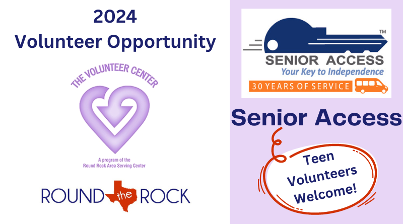 2024 Volunteer Opportunity: Senior Access