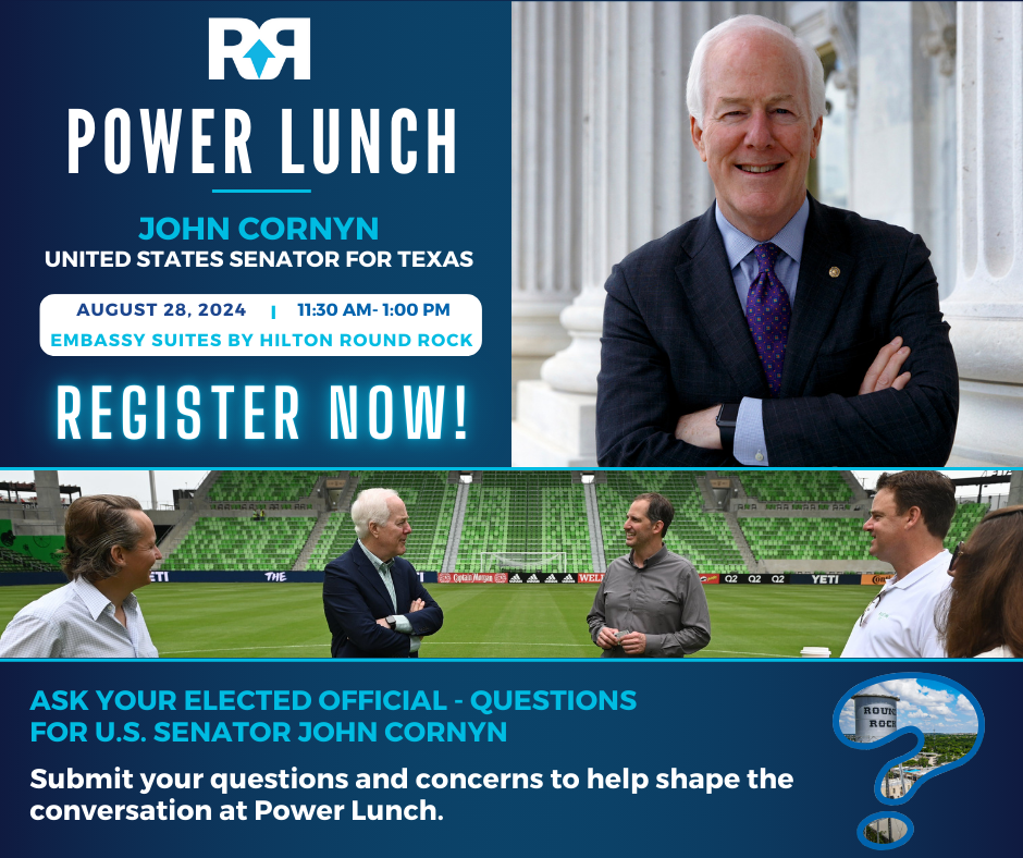 RR Chamber Power Lunch - Cornyn promo