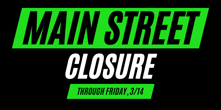 Round Rock’s Main Street Closure (Ends 3/14)