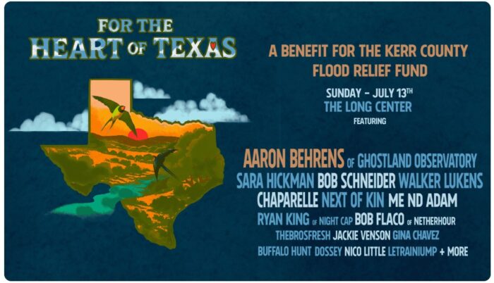 Kerr County Relief Concert – July 13th Kerr County Relief Concert – July 13th