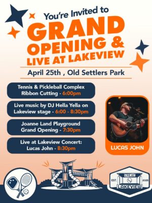 THE Grand Opening & Live at Lakeview